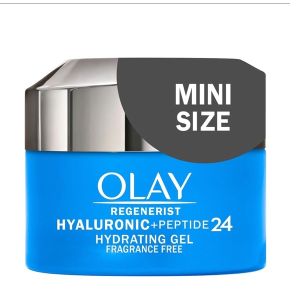 Olay Regenerist Hyaluronic + Peptide 24 Gel Face Moisturizer 0.5 oz NEW - Picture 2 of 6